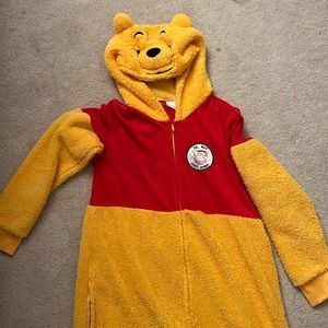 Winnie the Pooh onesie from target in women’s section but can be unisex